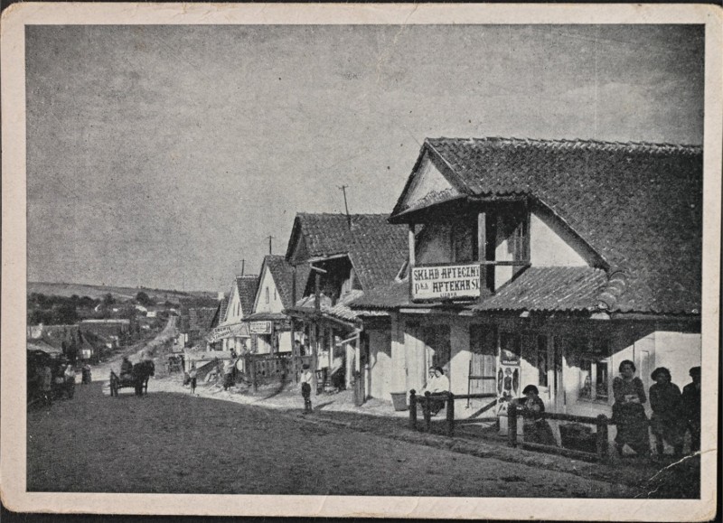 Листівка "Вулиця [Лозовська] у Вишнивці. №11"