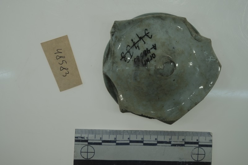 Денце венеціанської скляної посудини