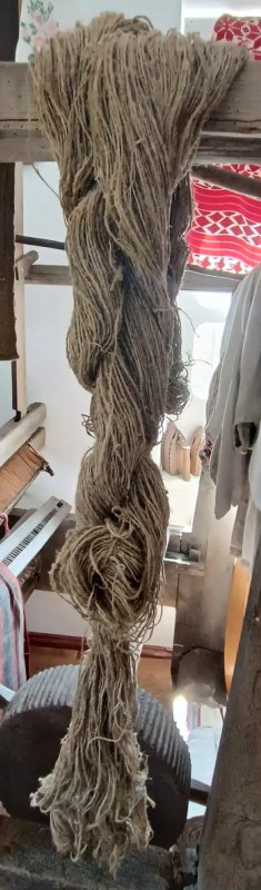 Нитки конопляні.