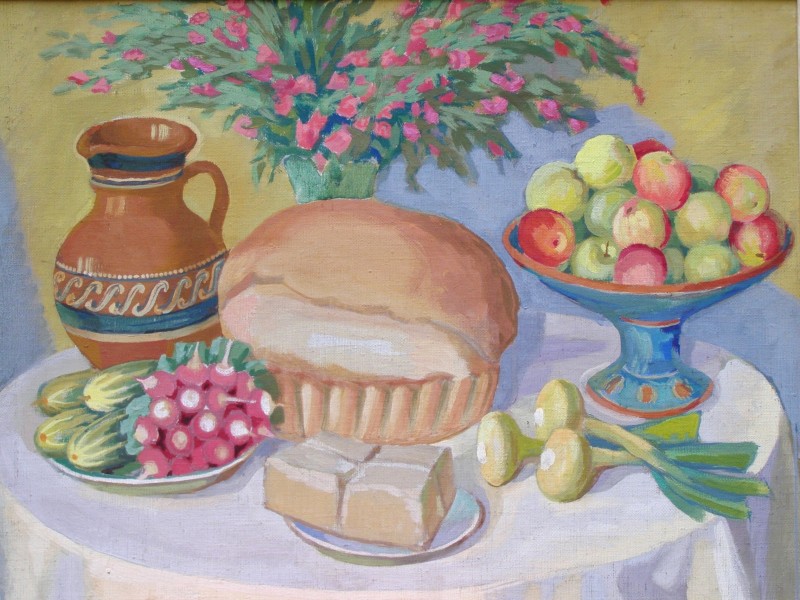 «Натюрморт з хлібиною»,