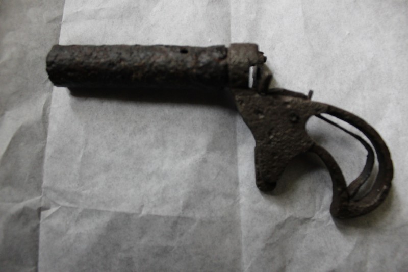 Фрагмент пістолета флюбер «Монтекрісто»