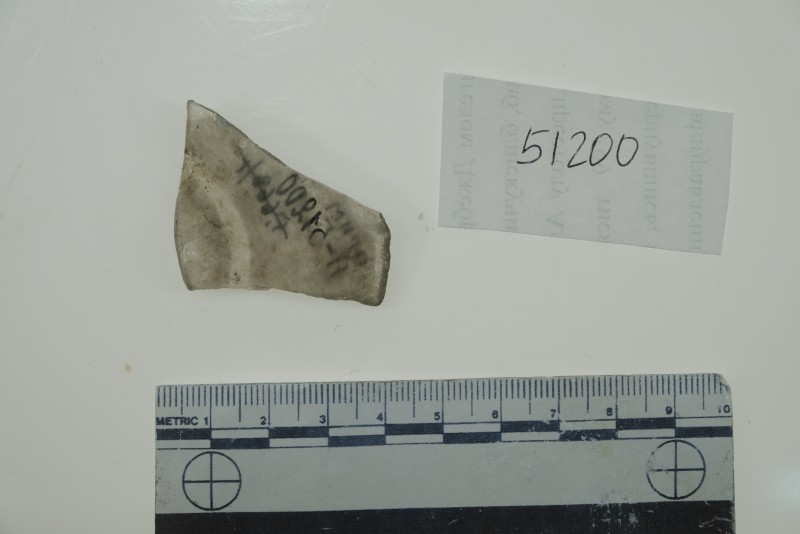 Фрагмент стінки скляної посудини