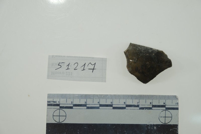 Фрагмент стінки скляної посудини