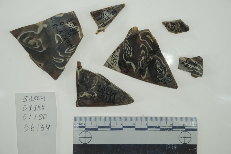 Фрагмент стінки скляної посудини