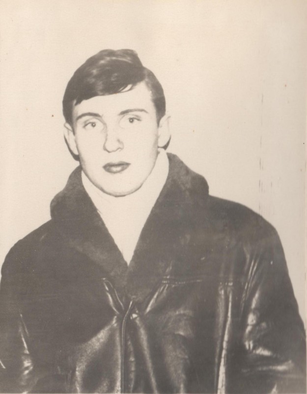 Фотографія. В. Івасюк у шкіряній куртці. 1967 рік.