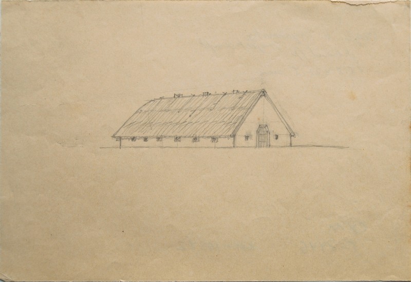 Начерк проекту будівлі