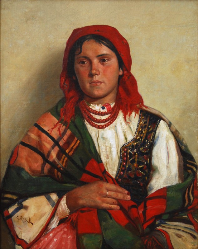Портрет гуцулки. 1893
