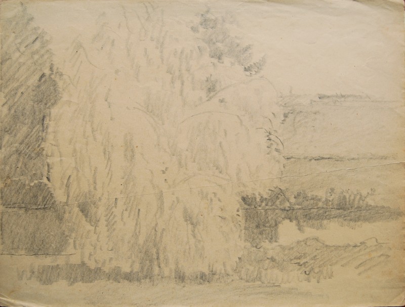 Літній пейзаж. Франція. 1946-1947