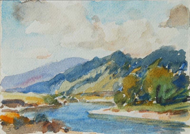 Річка в горах Сьєрра-Невада