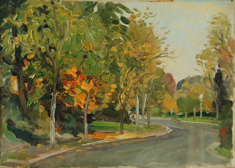 Парк у Пало-Альта. Каліфорнія. 1963-1964