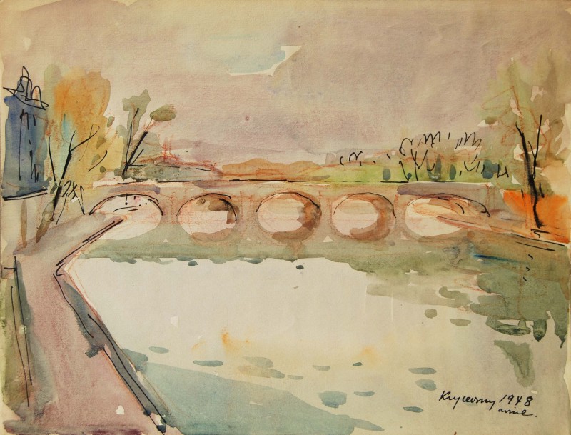 Міст через Сену. 1948