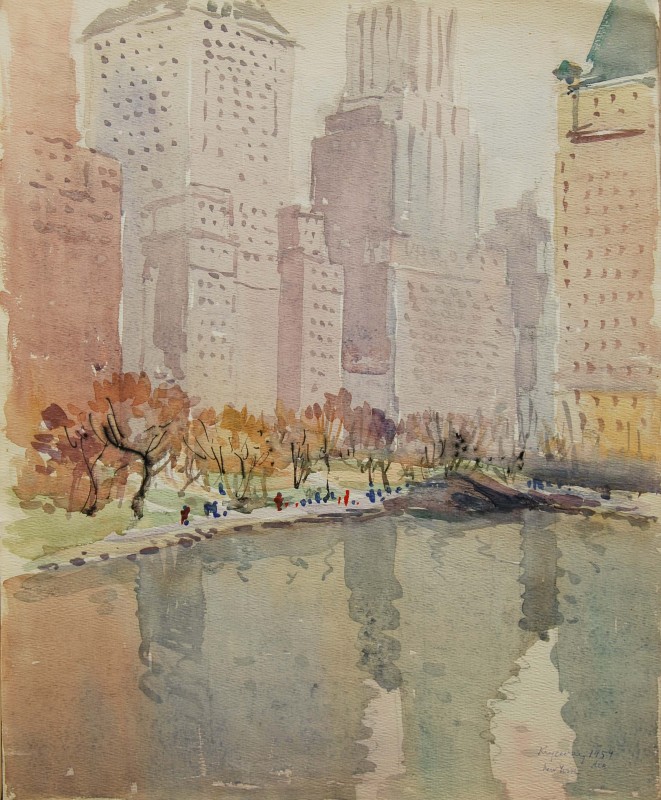 Нью- Йорк. 1954