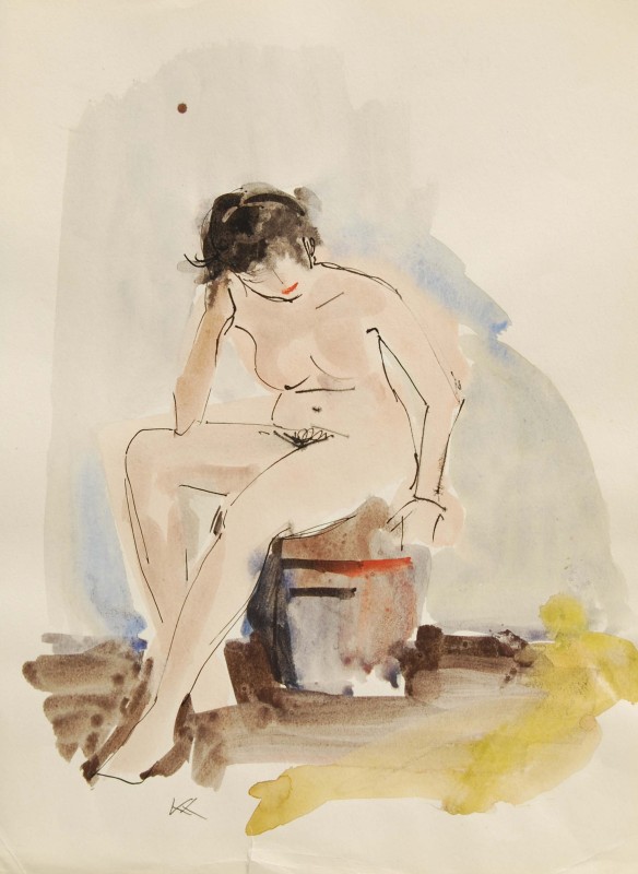 Натурниця. 1955