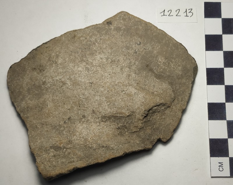 Фрагмент стінки ліпної жовтоглиняної посудини