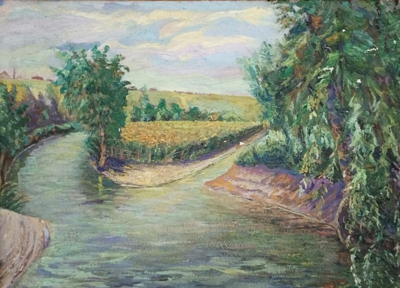 Картина "Протока"