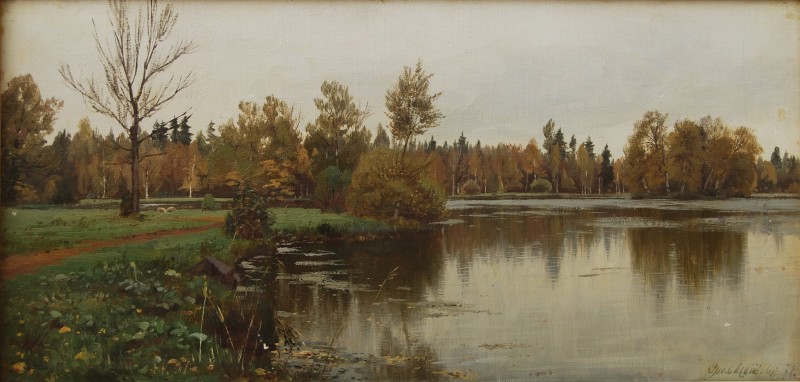 Річка. Осінь. 1878