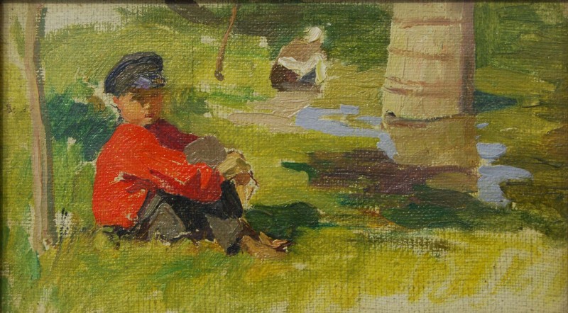 Хлопчик у червоній сорочці. 1901