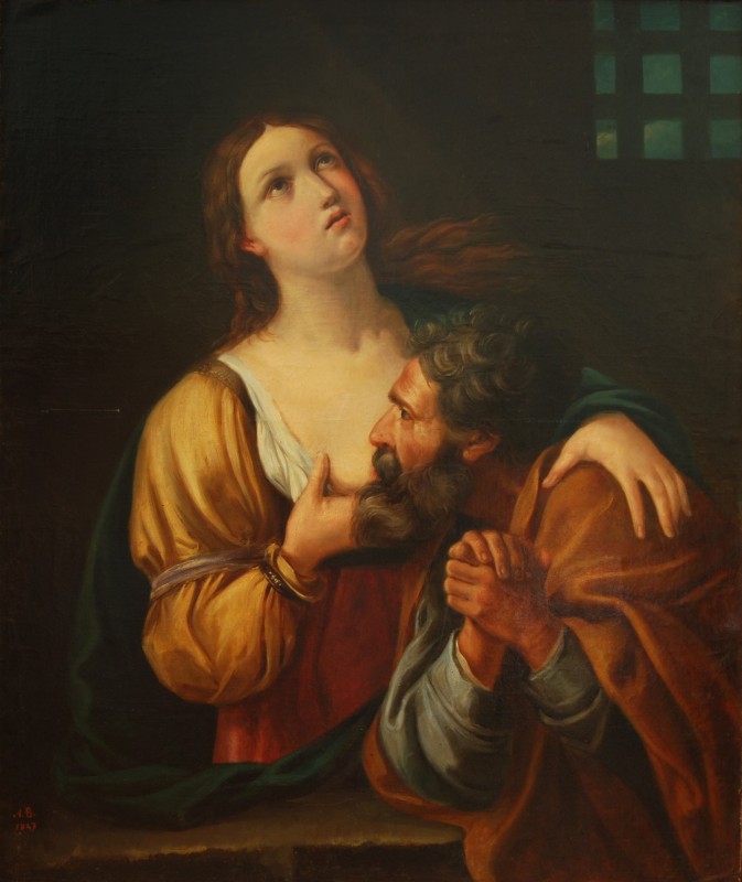 Дочірня любов римлянки. 1847