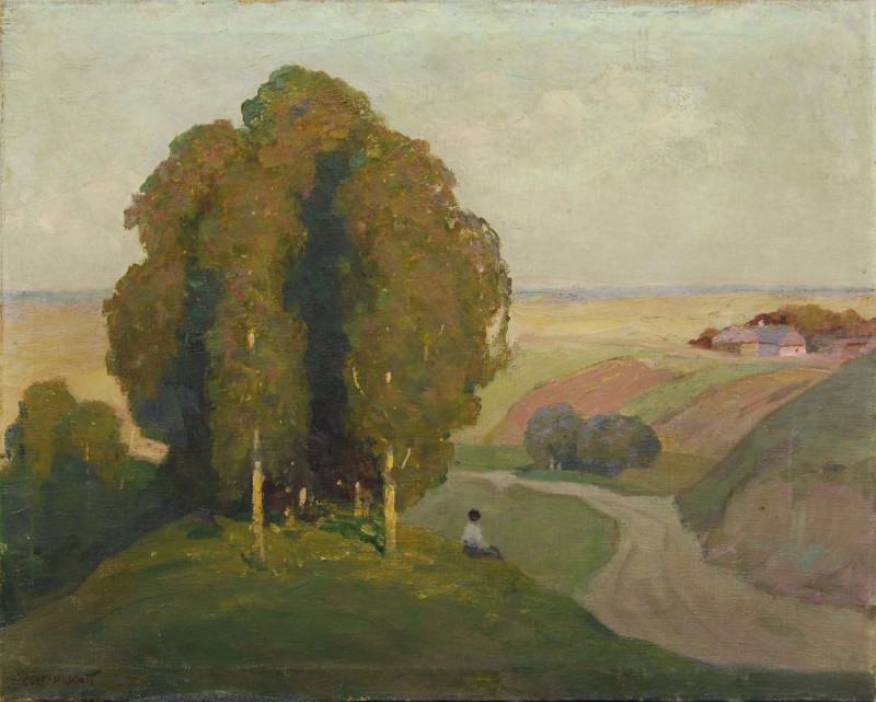 Пейзаж. Берізки. 1940