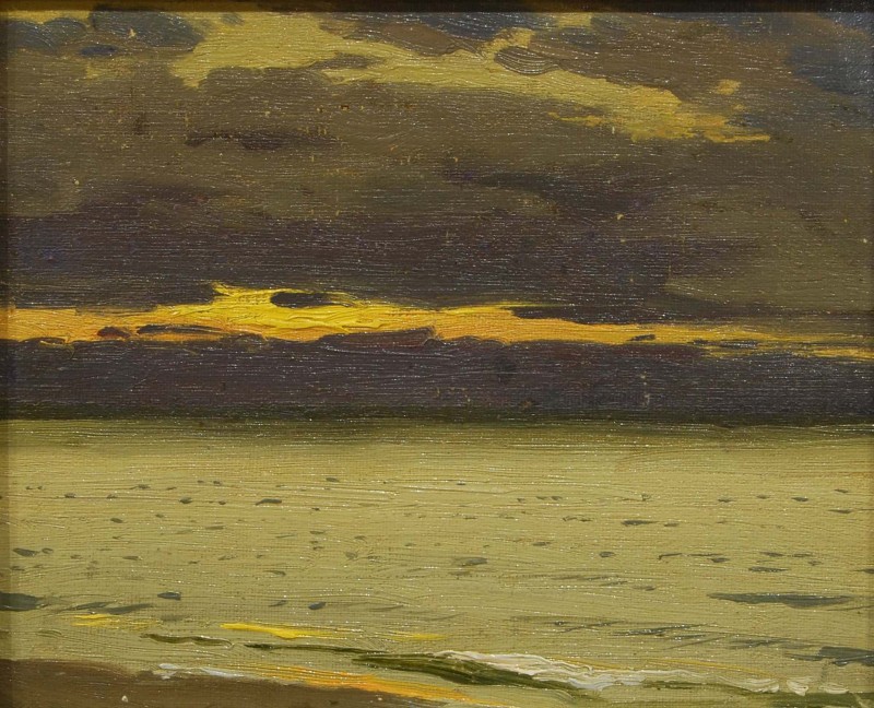 Після заходу сонця. 1890-1900-і