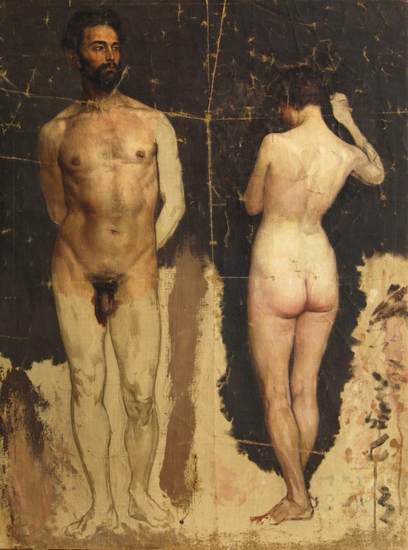 Етюд натурника і натурниці