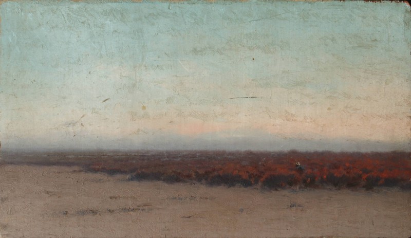 Захід сонця у степу. Кін. XIX ст