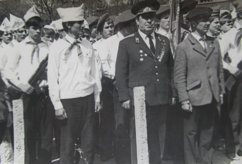 Фото групове. Зарниця. Кошкін Петро Іванович (по центру).