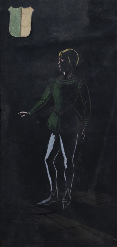 Ескіз костюма пажа до трагедії "Марія Стюарт" Ф.Шиллера