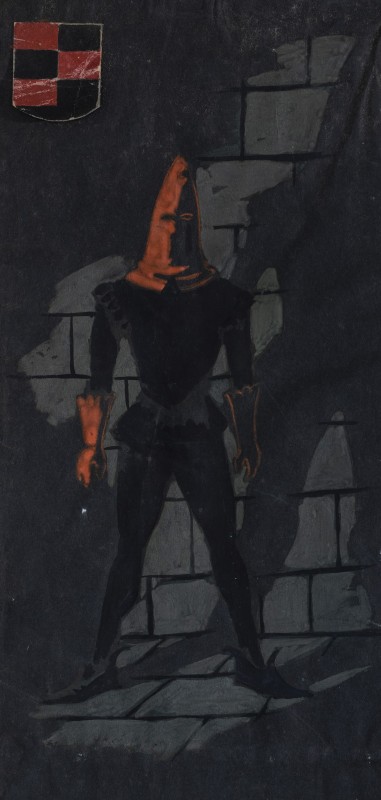 Ескіз костюма палача до трагедії "Марія Стюарт" Ф.Шиллера