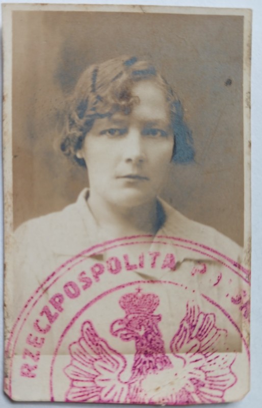 Фото (сепія) для документа: Фаїна Гладка