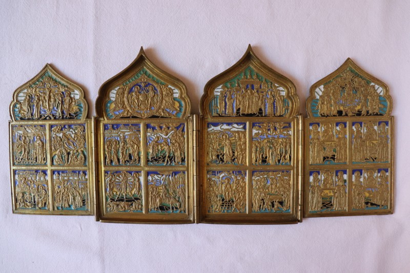 Складень без ланцюжка, 4-х стулковий