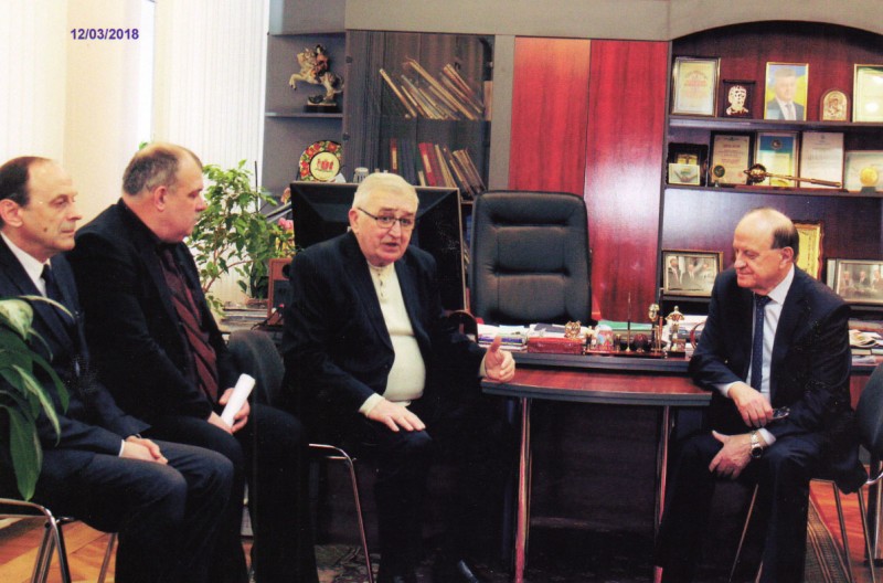 Фотографія. Засідання Пироговської комісії з ребальзамування тіла М.І.Пирогова. 12.03.2018 р.