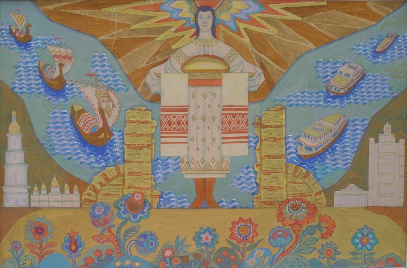 Варіант ескізу «Золоті ворота»