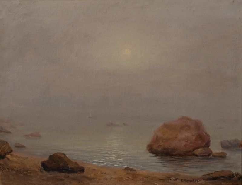 Морозов Є.І. «Туманний ранок» 1964 р.
