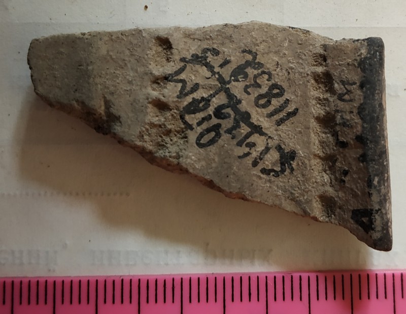 Фрагмент вінця ліпної сіроглиняної посудини