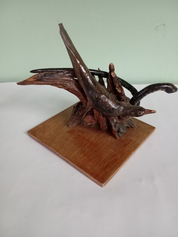 Різьба по дереву Кармазина М.П. "Птах"