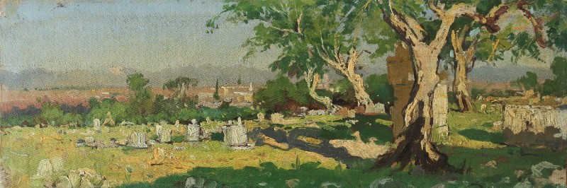 Татарське кладовище. 1889