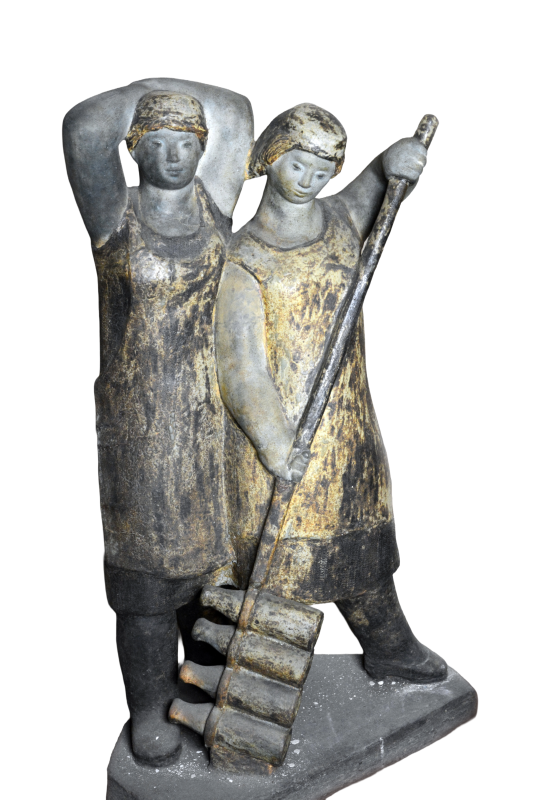 На фабриці виробництва скла