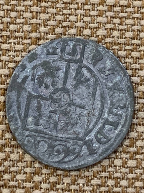 Монета "Півторак" 1625 р. Польща. Сигізмунд ІІІ Вази.