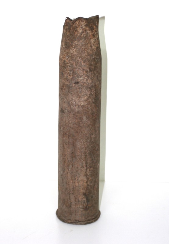 Гільза пострілу німецької 75 мм гармати танку чи САУ