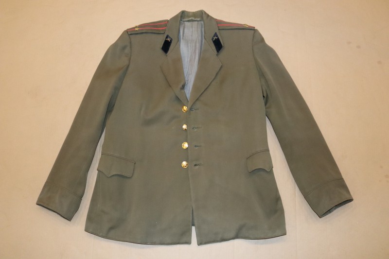 Кітель парадний військовий з петлицями і погонами Плахіна Михайла Яковича.