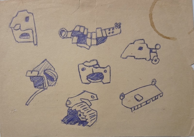 Із серії «Степ Мікі Маусів» "Т-64, Донецька область, 2015"