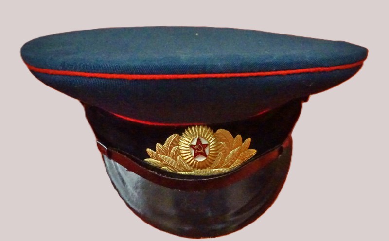 Кашкет парадний офіцерський танкових військ радянської армії