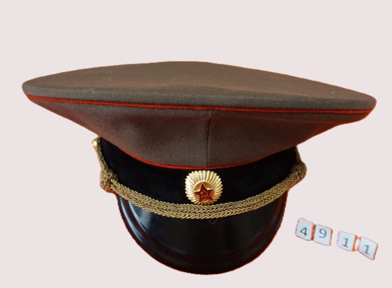 Кашкет повсякденний генерал-лейтенанта бронетанкових військ радянської армії