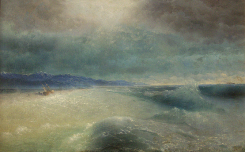 Буря вщухає