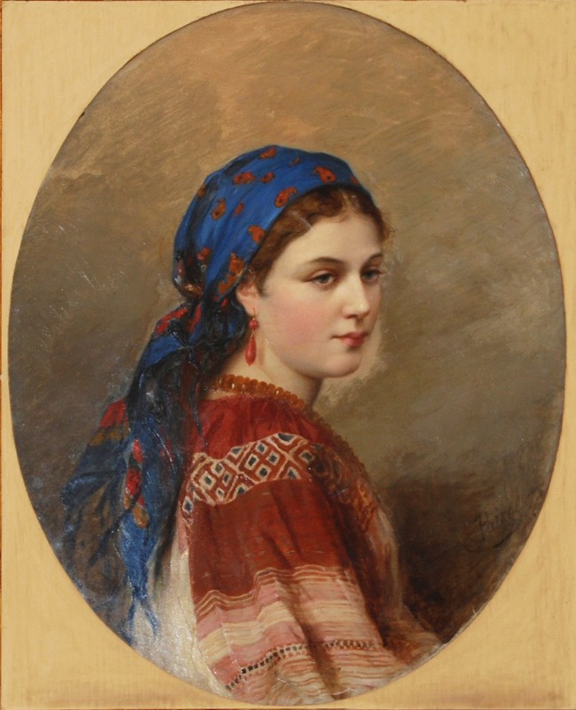 Жіночий портрет. 1870-і