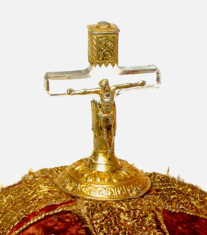 Хрест на митрі з поховання митрополита Рафаїла Заборовського (1676-1747)