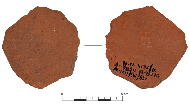 Виріб із стінки амфори - “вотивний кружок”