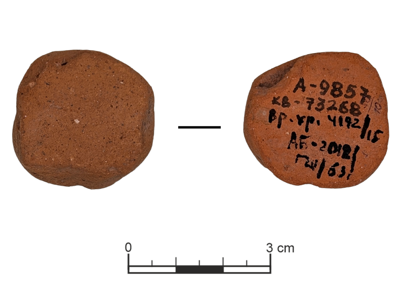 Виріб з стінки амфори - “вотивний кружок”