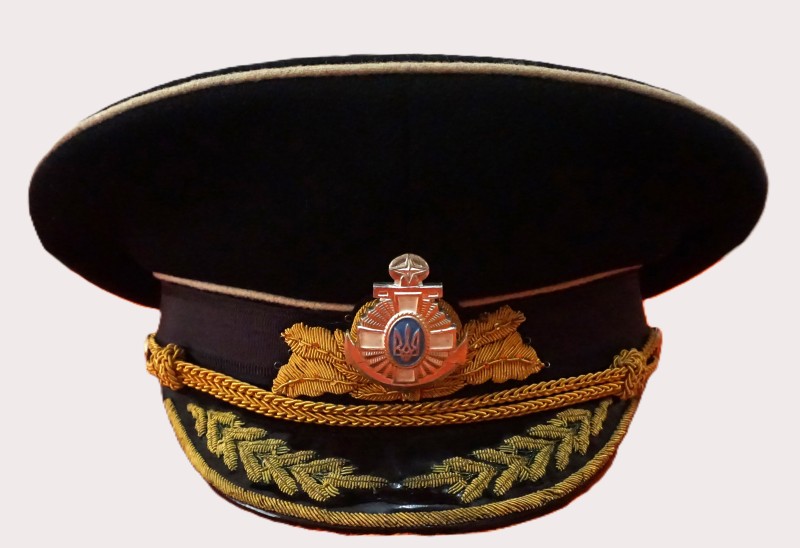 Кашкет віце-адмірала ВМС ЗС України